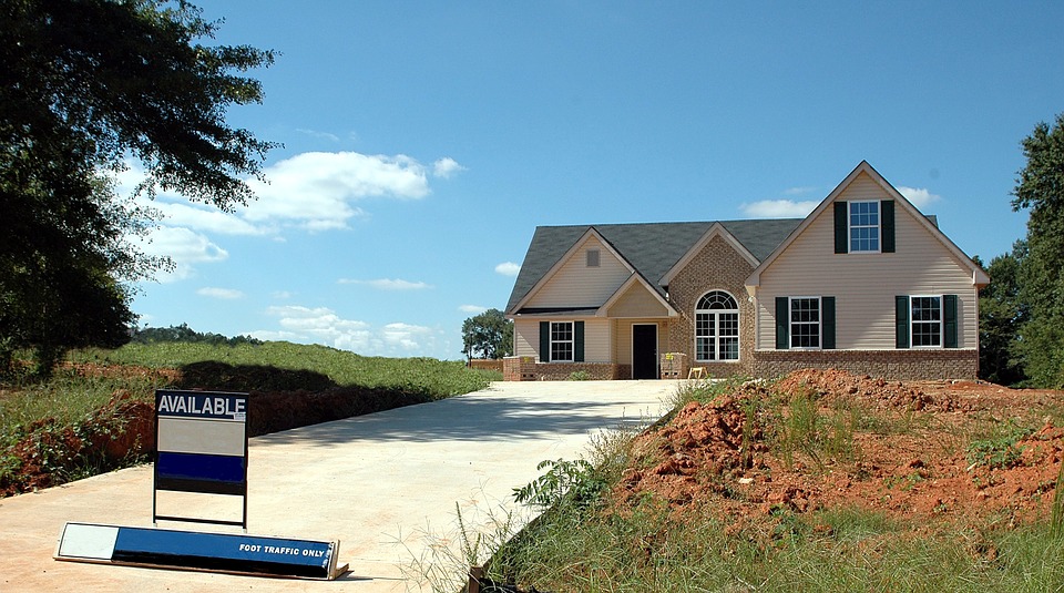 Newly constructed house