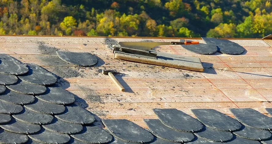 repairing the roof